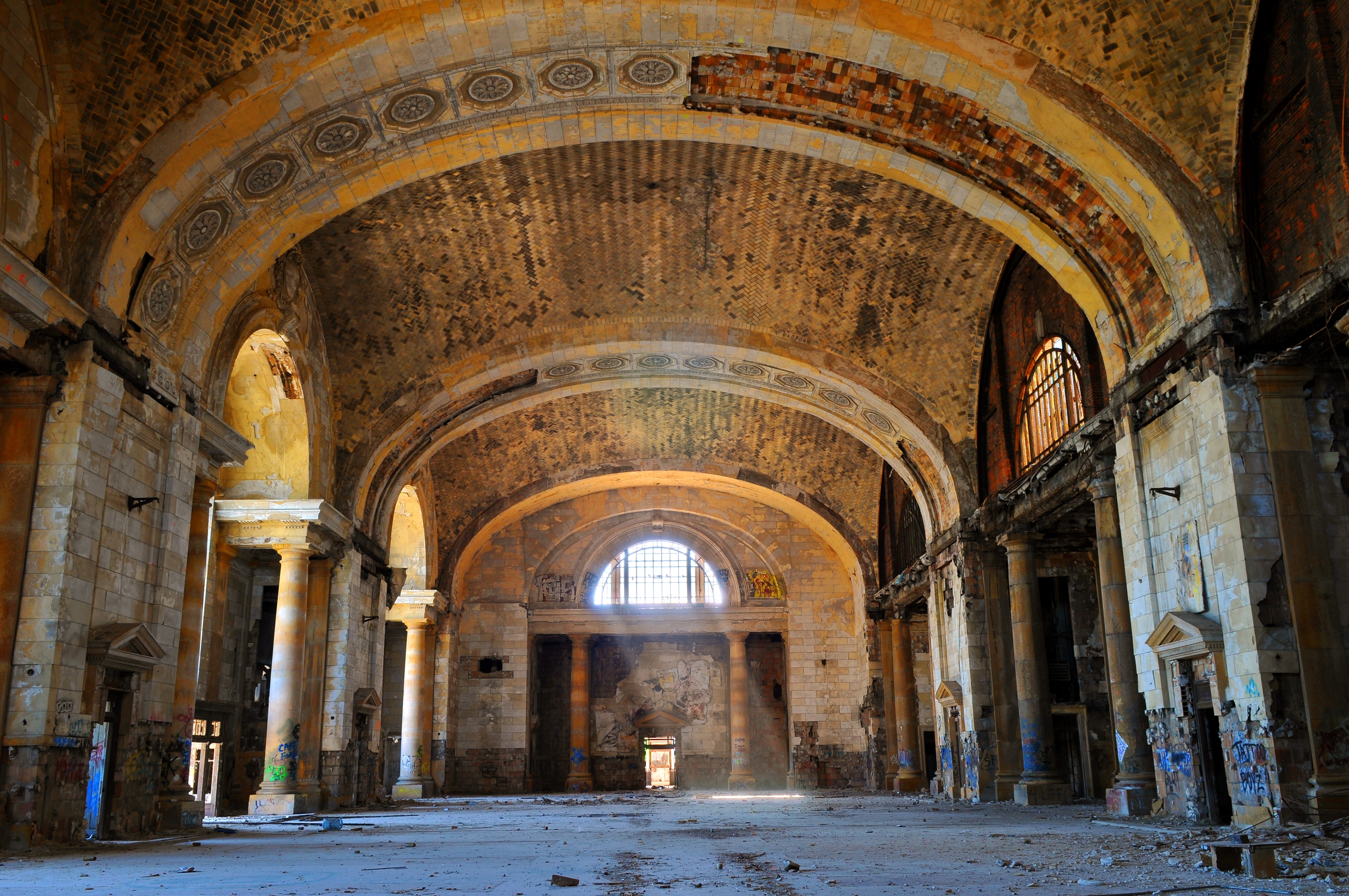 Michigan Central in 2018, before Ford purchased the building. Photo courtesy of Joe Braun.